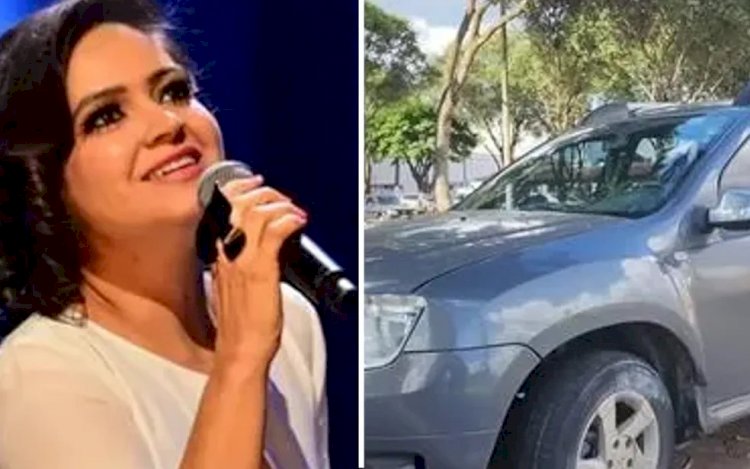 Cantora Maria Eugênia tem carro furtado dentro de casa enquanto dormia com a família: ‘Assustador’